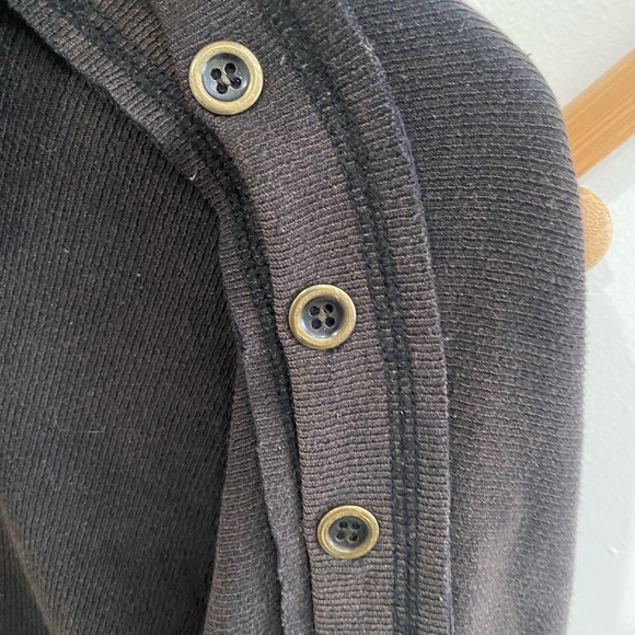 Vintage POL asymmetrical sweater with snaps - Picture 2 of 6